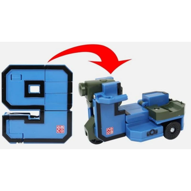 Emco Pocket Morphers Mega Botz Nomer 9 Pocket Morphers Angka 9