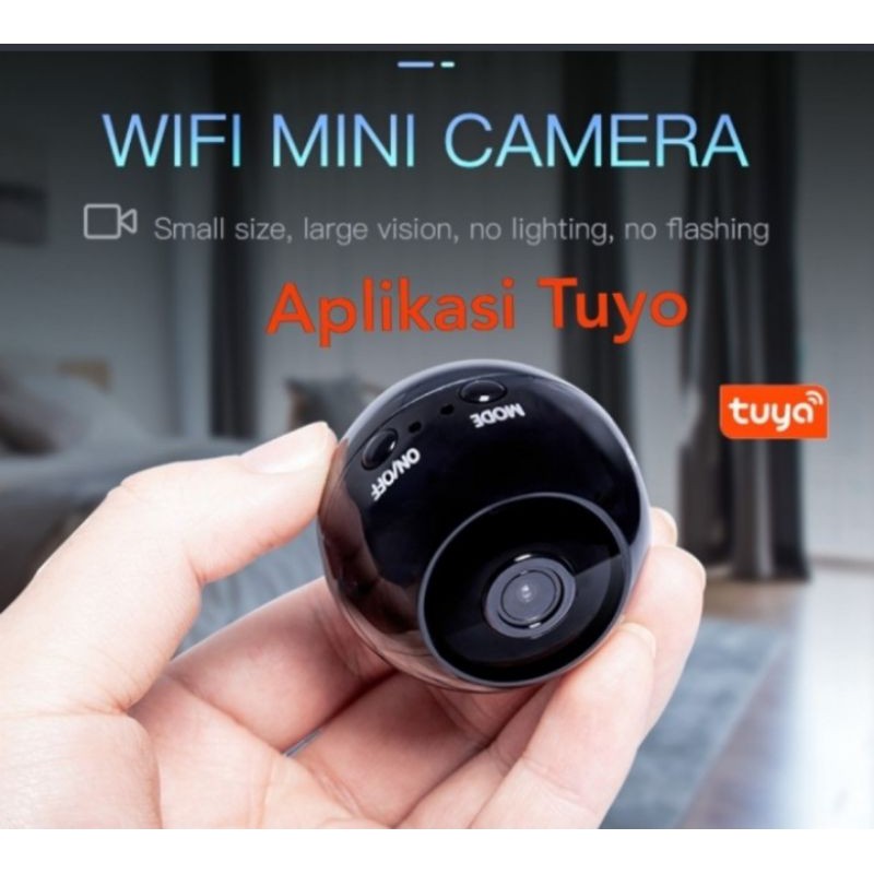 IP CAM MINI WIRELESS MC55 3MP 1080P Night Vision Motion Detection / with battery IP CAM -TUYO