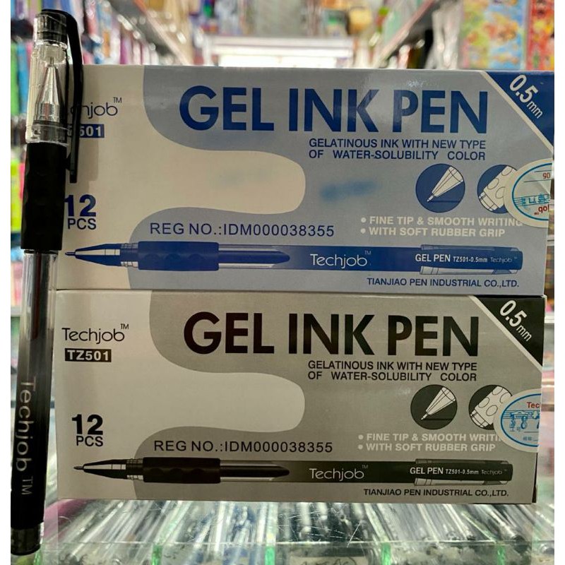

Pulpen Techjob TZ-501 Hitam isi: 1 DZ / 12 PCS