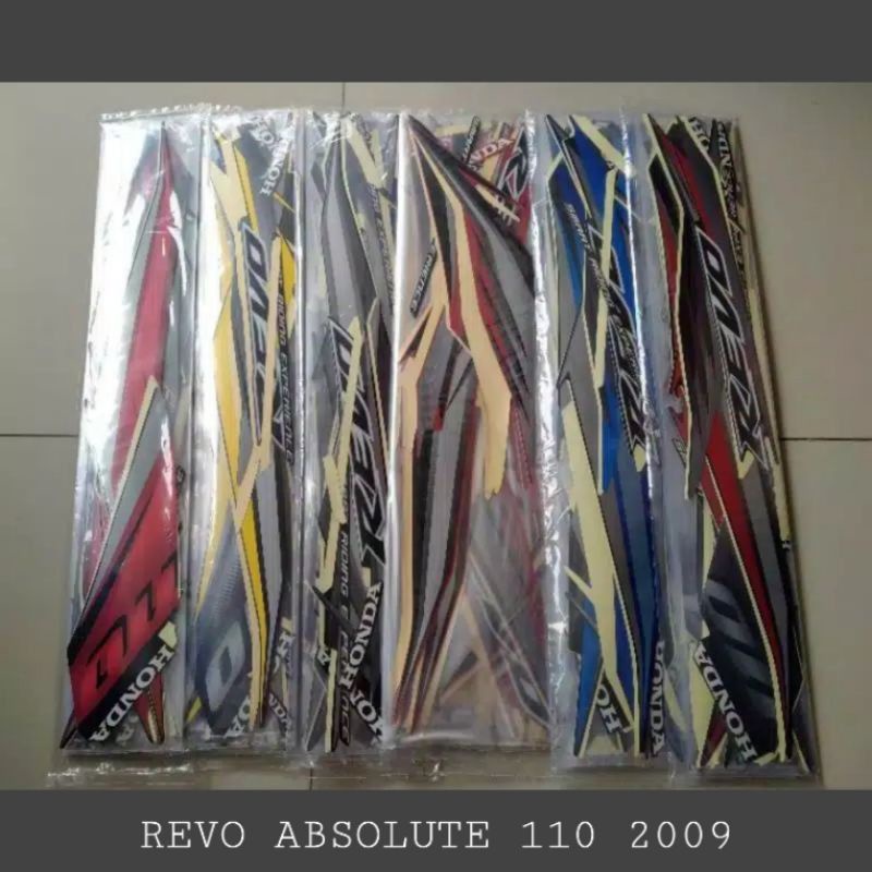 Striping revo absolute 110 2009