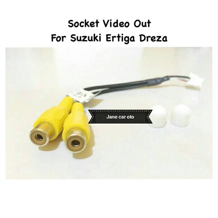 Produk TOP  Socket / Soket Kabel Cable Video Out Head Unit Suzuki Ertiga Dreza GH01