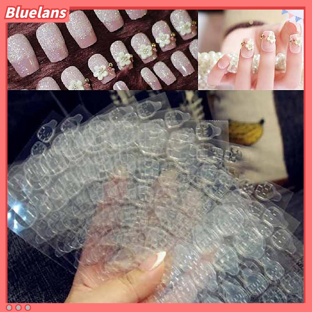 [Bayar Di Tempat][bluelans] Selotip Kuku Dua Sisi untuk Nail Art