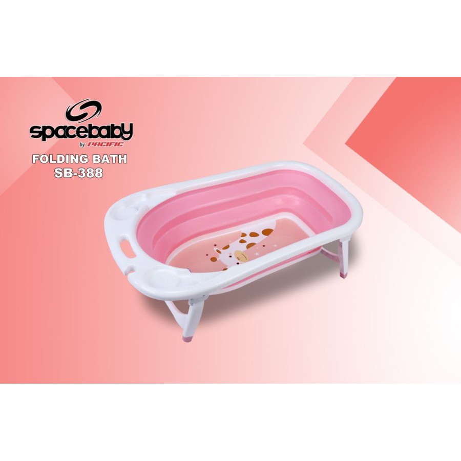 BAK MANDI BAYI LIPAT SPACE BABY SB-388 FOLDING BABY BATH TUB