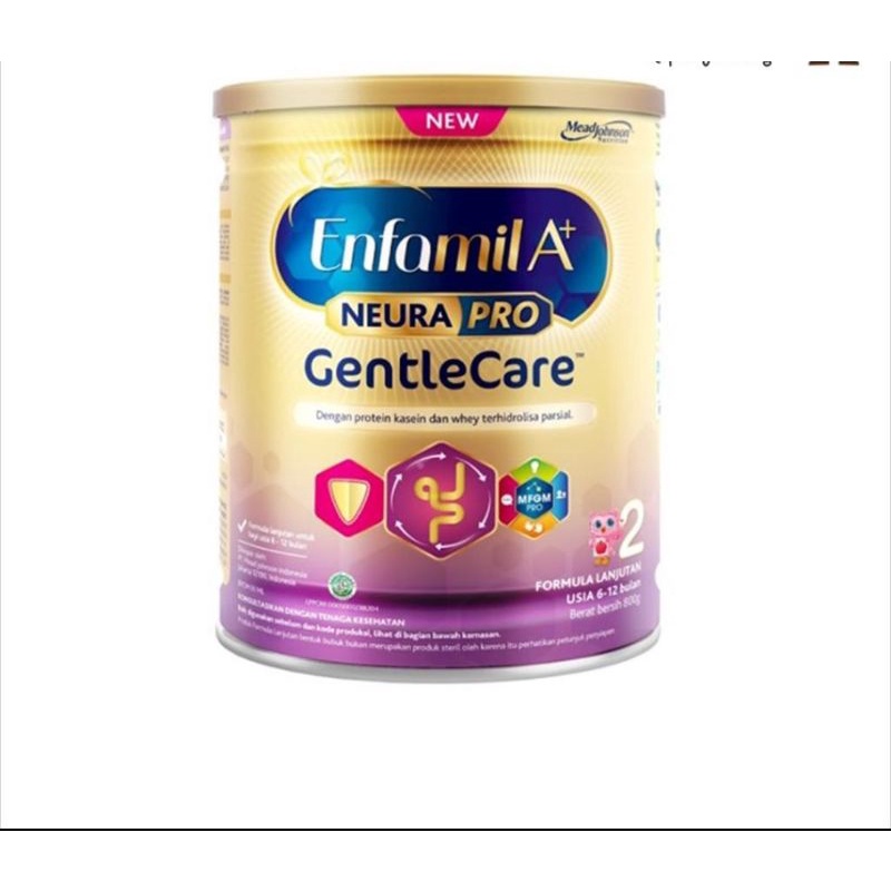 Susu Enfamil A+ gentle care tahap 1 &amp; 2 800gr