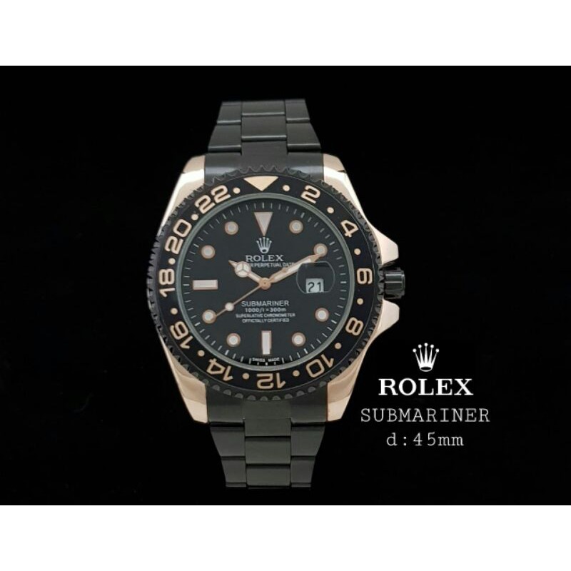 Jam pria Rolex submariner batrei