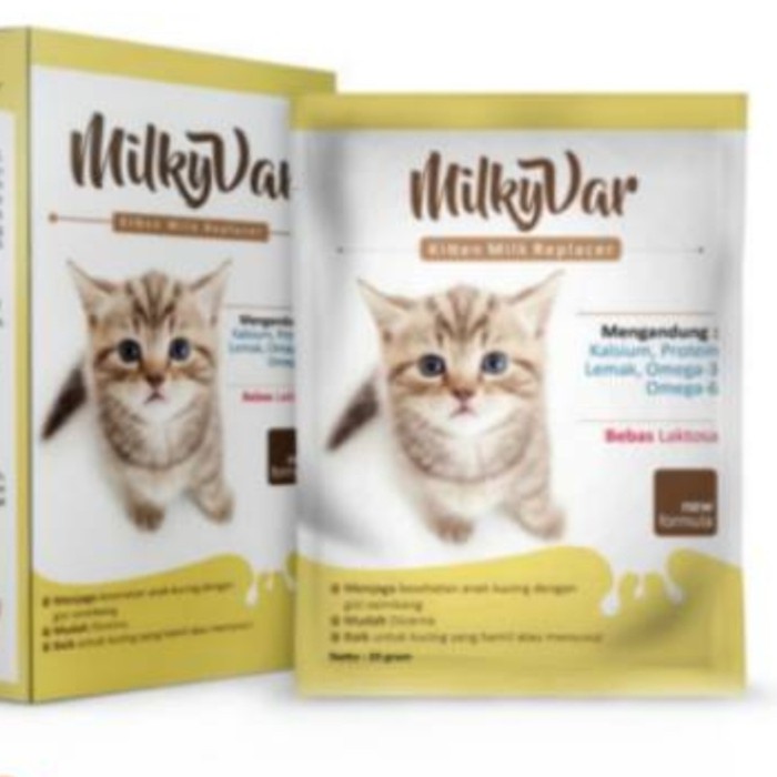 Jual Susu Kucing Milky Var 20gr Terbaik Shopee Indonesia