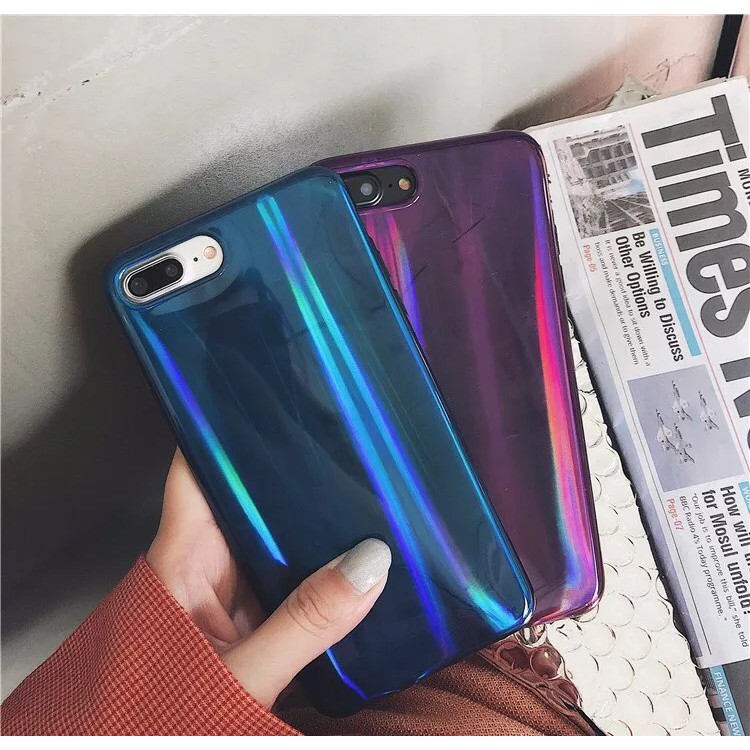 Premium Hologram colorful case iphone 6 / 6s / 6 plus / 6s plus / 7 / 8 /  7 plus / 8 plus / x