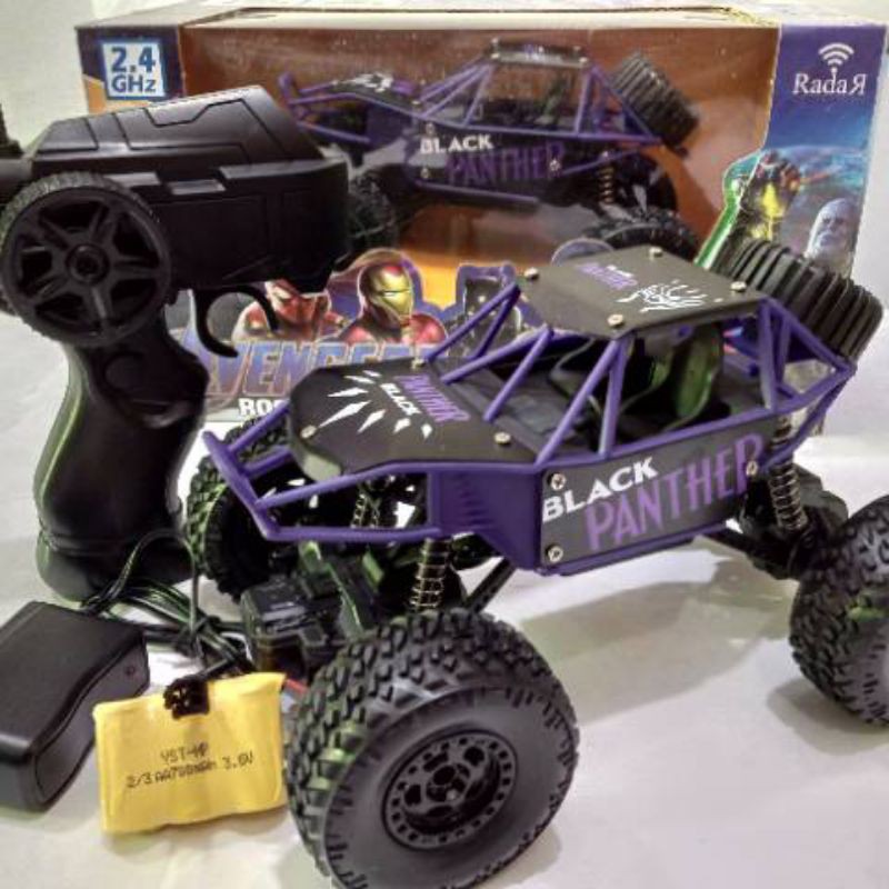 RC 1:20 2.4Ghz Mobil Remot Control Rock Crawler Off-road Ban Besar Body Alloy