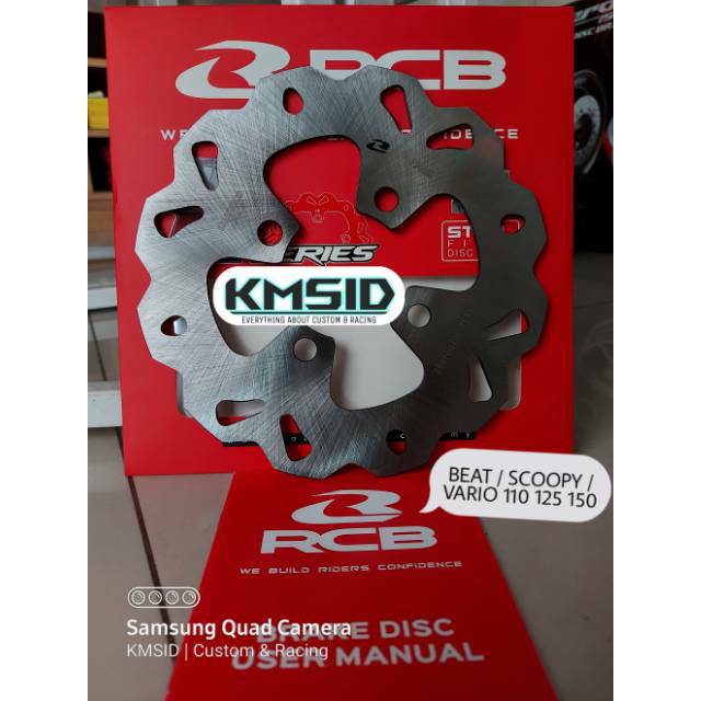 Piringan Cakram Depan / Disc Brake RCB Beat / Scoopy / Vario