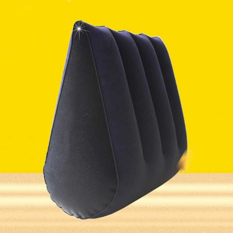 TOUGHAGE Bantal Triangle Inflatable - Black/Blue - PF3101