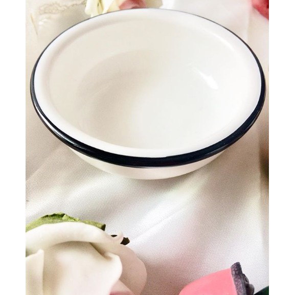 MANGKOK SUP KERAMIK PUTIH POLOS BOREAL EUROPE STYLE/BOWL KERAMIK POLOS