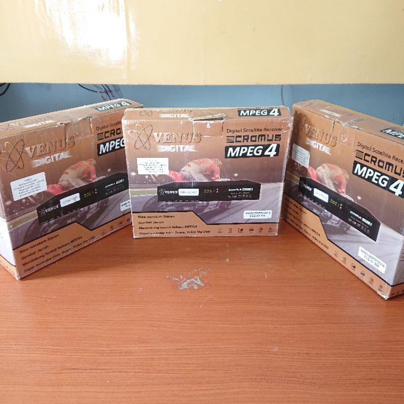 bisa bisskey receiver mpeg4 NEW stok lama, dijual harga second/bekas