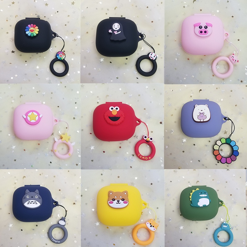 Soft Case Silikon Motif Kartun Lucu Untuk Earphone Beats Fit Pro