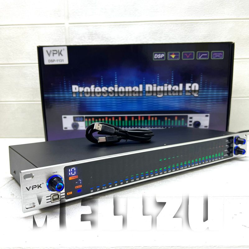 Equaliser Digital vpk dsp 1131 Original Equalizer VPK DSP 1131
