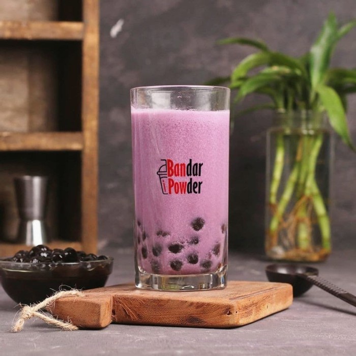 

Lainnya-Minuman-Bubuk- Bubuk Taro Mix Gula 1Kg - Serbuk Minuman Ubi Premium - Bandar Powder -Bubuk-