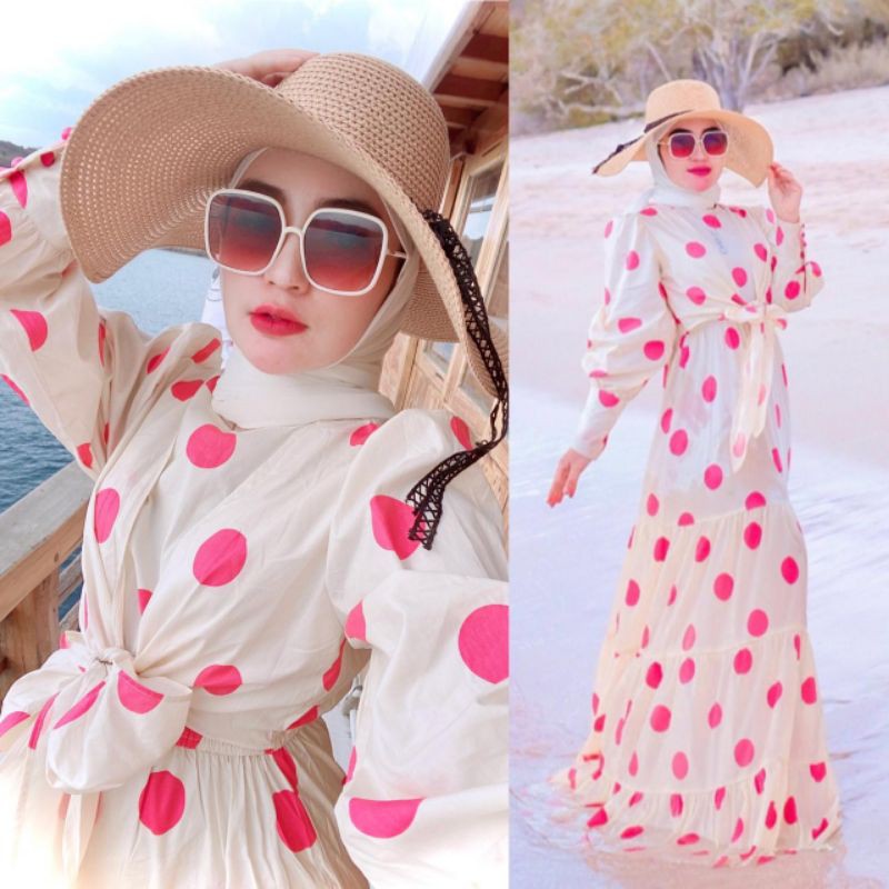 dress polkadot ORI by shellasaukia