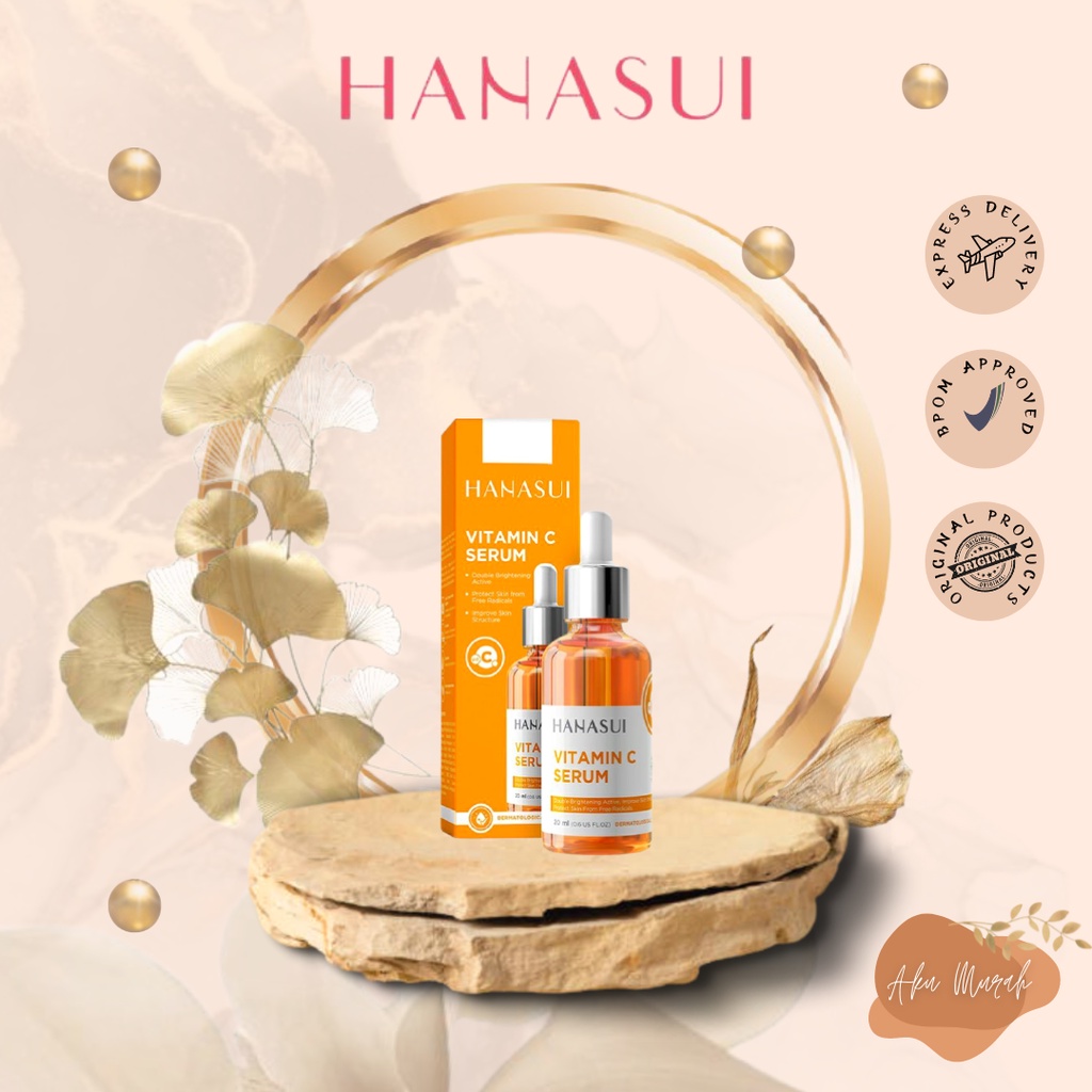 ✨ AKU MURAH ✨HANASUI Serum Vitamin C / Hanasui / Dus Kuning