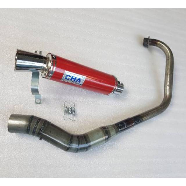 KNALPOT JUPITER MX-MX NEW 135 CHA  MERAH