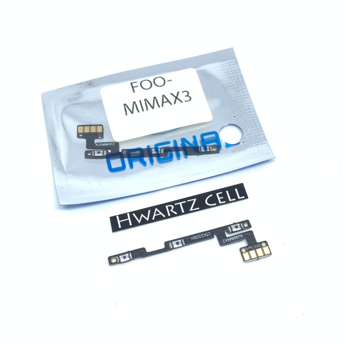 Flexibel Tombol Dalam Power On Off Volume Xiaomi Mimax 3 Mi Max 3 Kualitas Bagus