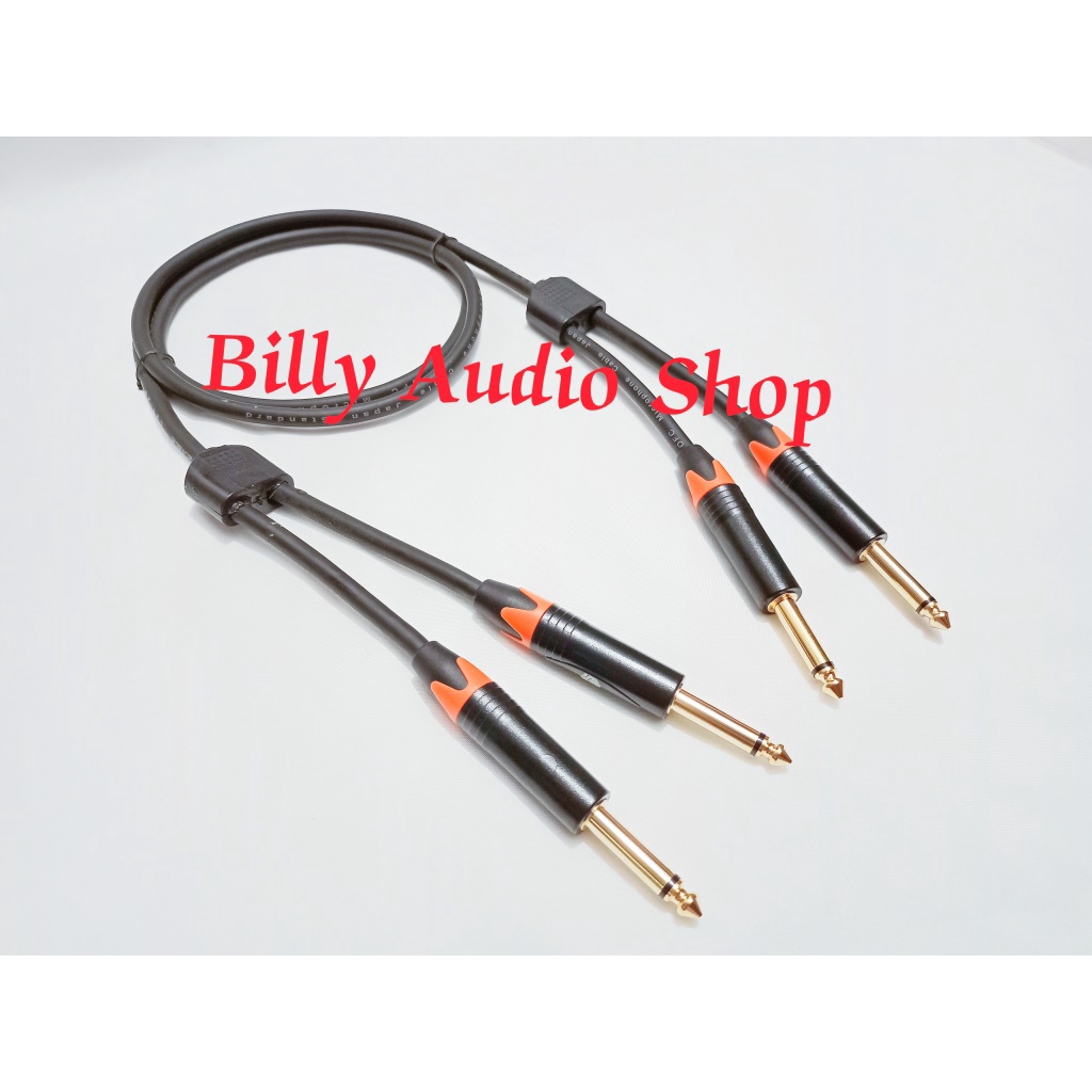 Jual Pcs Kabel Audio Jack Akai Mono Cabang Ke Jack Akai Mono Cabang