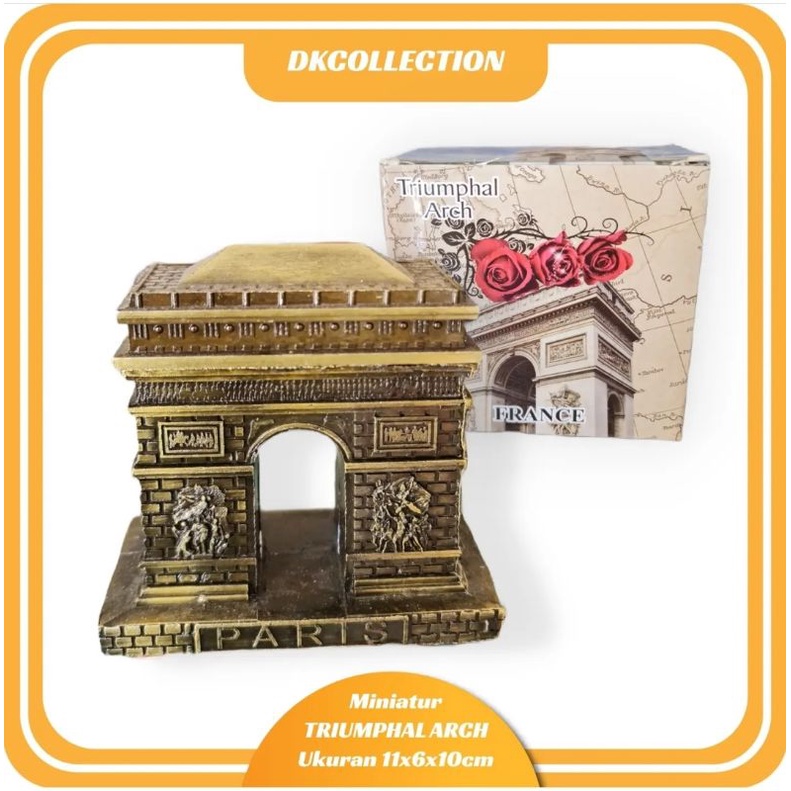 Miniatur Triumphal Arch PARIS 10cm SOUVENIR miniatur triumph paris