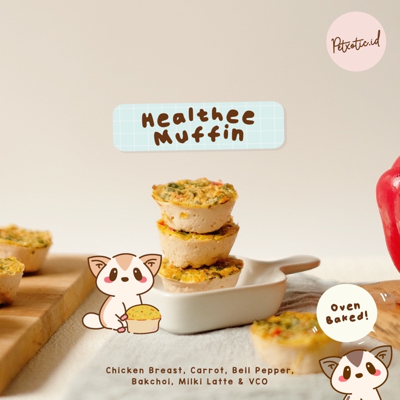 Frozen Muffin Chicken &amp; Egg, Instant &amp; Healthy Frozen Food