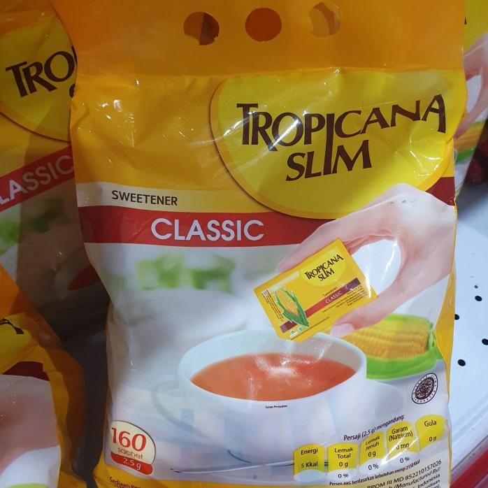 

GULA TROPICANA SLIM SWEETENER CLASSIC 160 SACHET