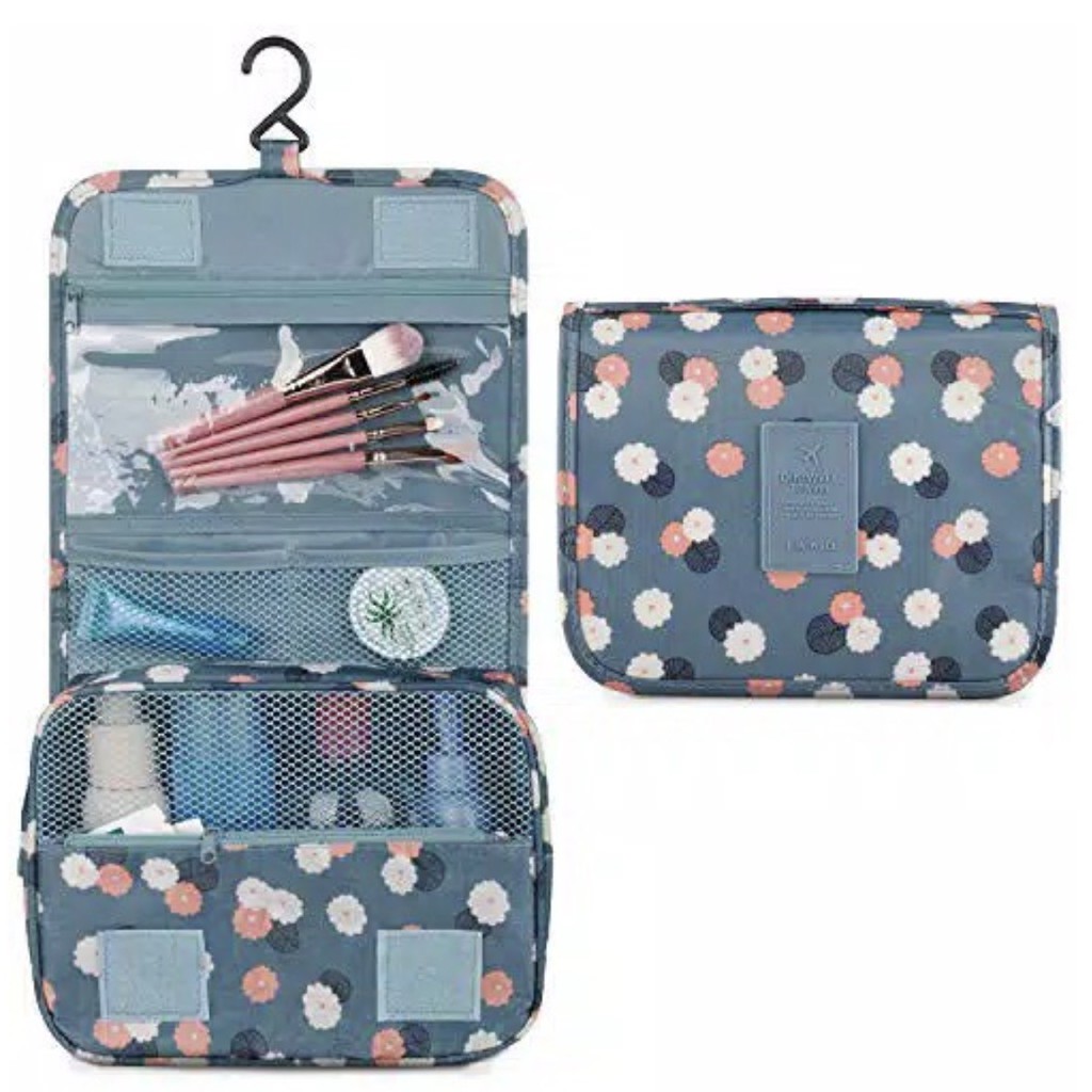 WRF20 Tas Korea Travel Hanging / Gantung Toiletry Kosmetik Bag Organizer Murah Impor Brand New TKM