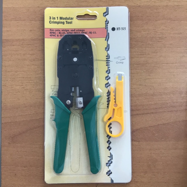 CRIMPING TOOL MURAH TANG RJ45 cat5e 3in1 Modular