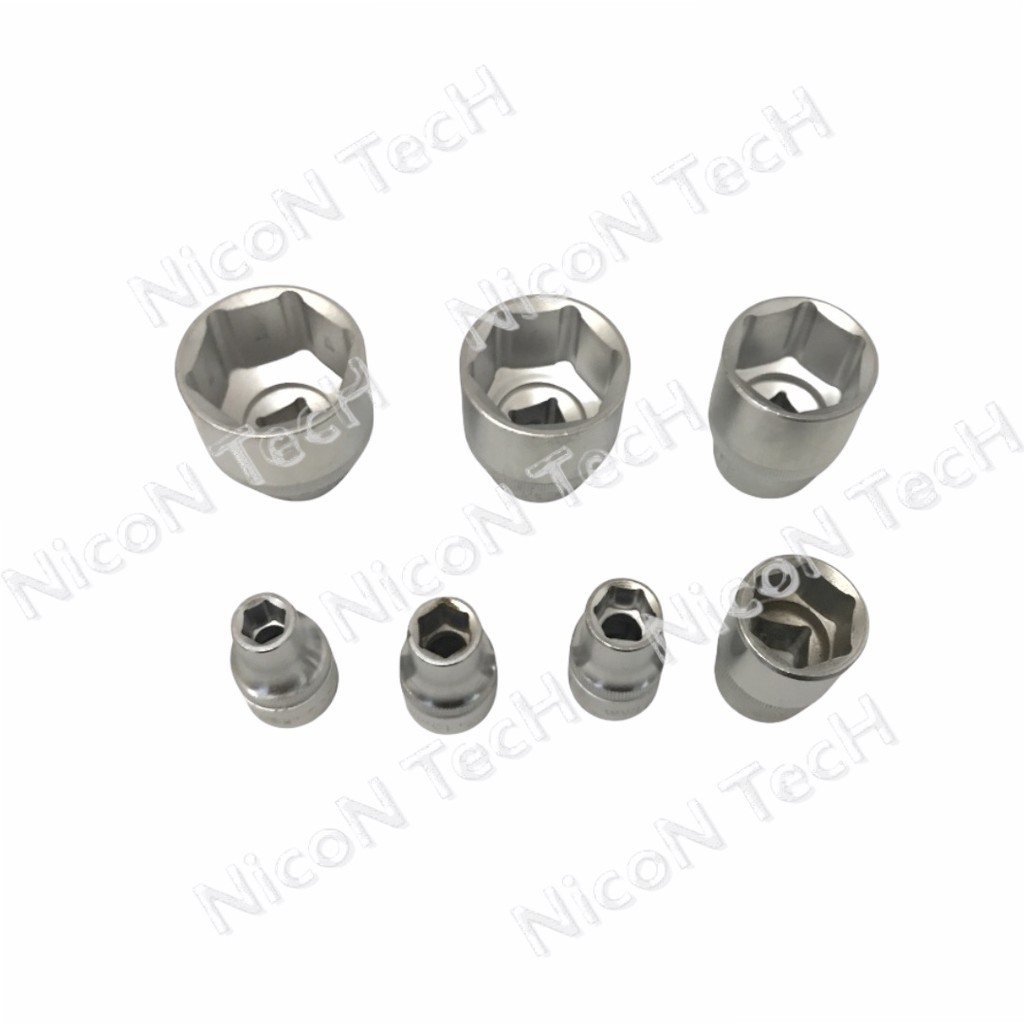 Kunci Sock Satuan 1-2inch 6PT 27-32mm BULLOCK - Mata Sock - Anak Sok