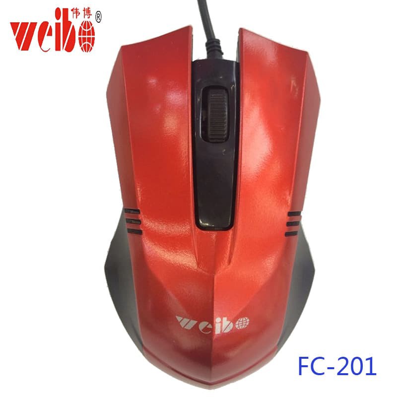 New Trend! MOUSE WIRELESS WEIBO SLIM WITH USB RECEIVER FC 201 LAPTOP