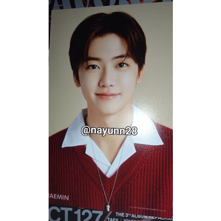 POSTCARD JAEMIN NCT DREAM MD CINEMA