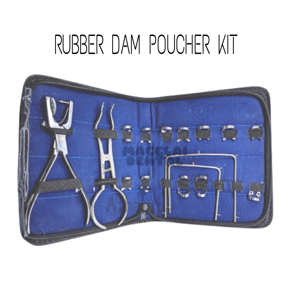 RUBBER DAM ISOLATION PUNCHER SET PACK