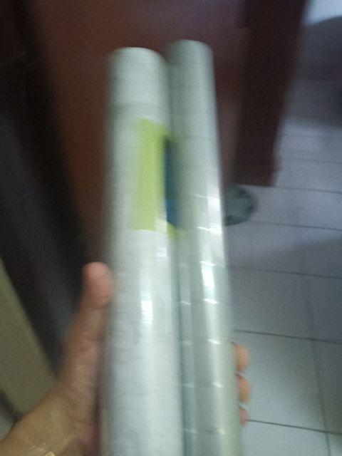 Grosir Murah_wallpaper Sticker Dinding Putih Ruang Tamu Dan Kantor Bata Putih  Terlaris 10mx45cm