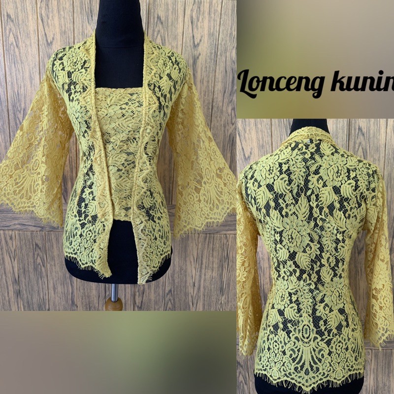 kebaya brokat/kebaya semi prancis/kebaya lonceng