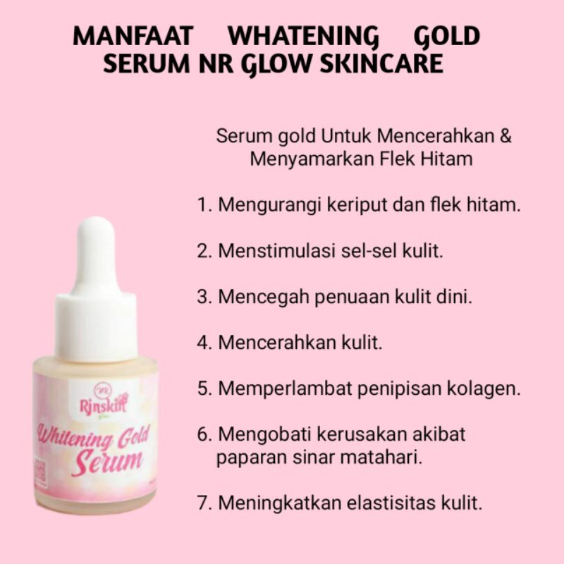 RJN skin Glow serum Withening Gold