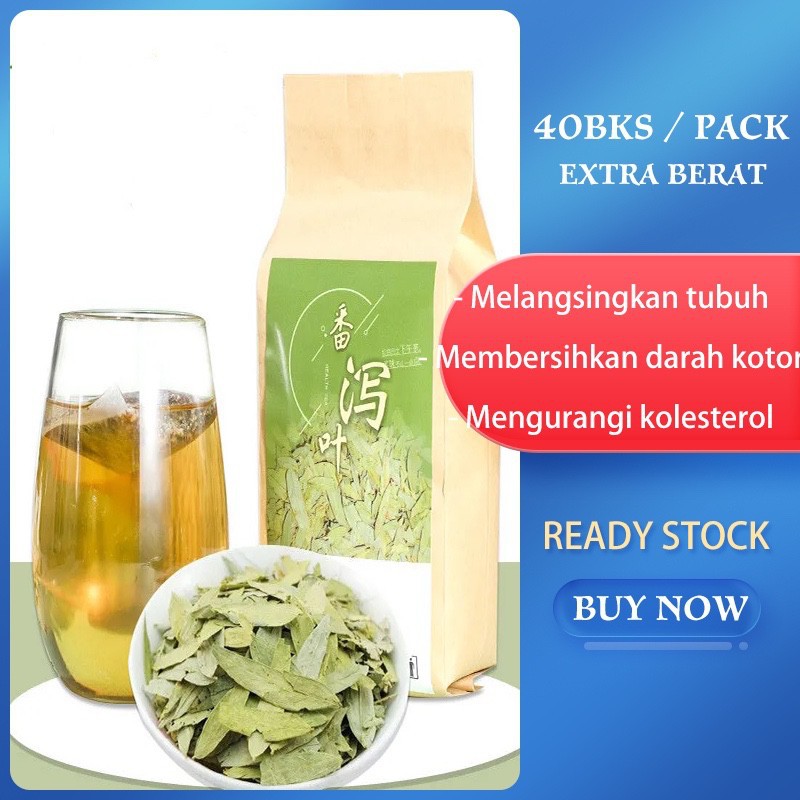 

SGS 40pack Teh celup Daun Jati Cina Original 100% Alami JATICINA CURAH