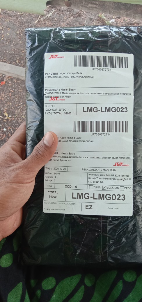 Cinta Batik Hrb026 Kenongo Kemeja Tosca Pendek Pekalongan Padi M L Xl Sogan Tulis Halus Kemeja Batik