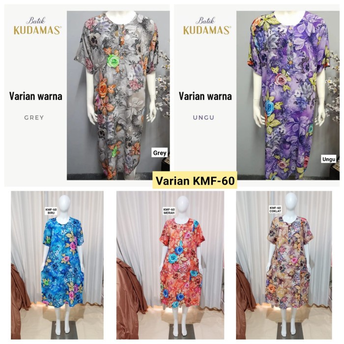 Daster Kuda Mas DS 08 LD 120cm - 128cm Busui Batik Kudamas