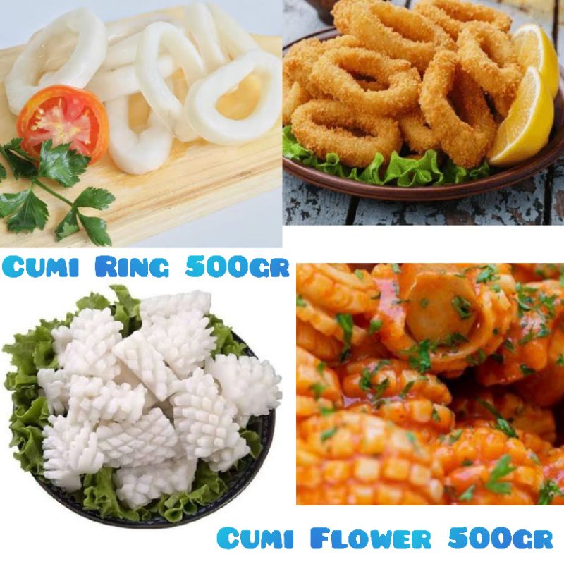 Cumi Ring 1kg/Cumi Ring 500gr/Cumi-cumi/Cumi Rings/Seafood/Cumi