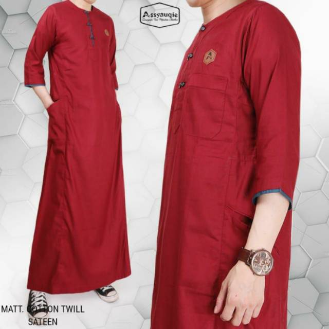 Jubah Assyauqie 3/4