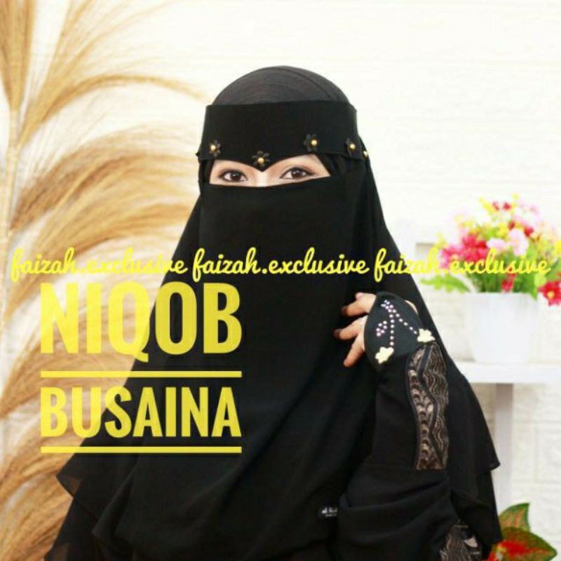 Niqab Bandana Elang Cat Eye Cadar Bustania