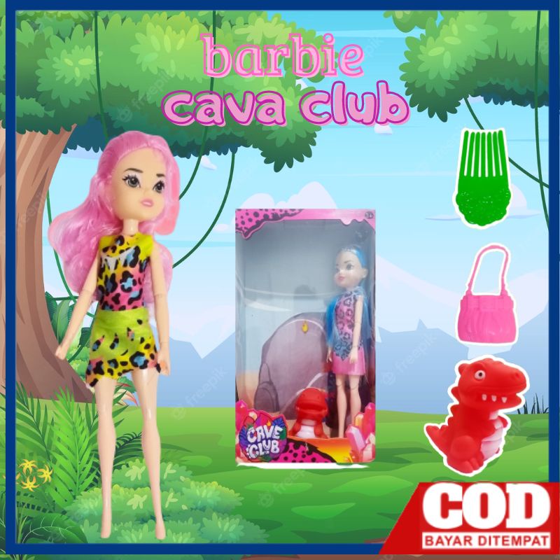 BONEKA BERBIE - CAVE CLUB / CAVE CLUB DOLL and acessories / MAINAN BONEKA BERBIE