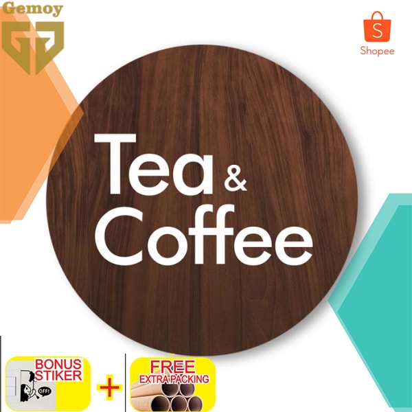 sign system - tea and coffee signage Keren