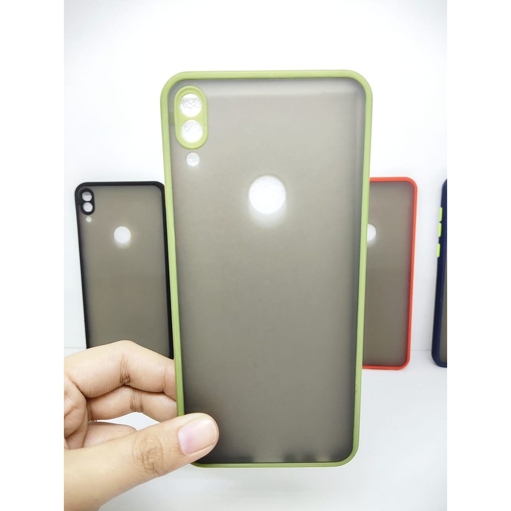 Bumper AERO CASE Zenfone Max Pro M1 ZB601KL Hardcase My Choice Zenfone Max Pro M2 List Warna Matte