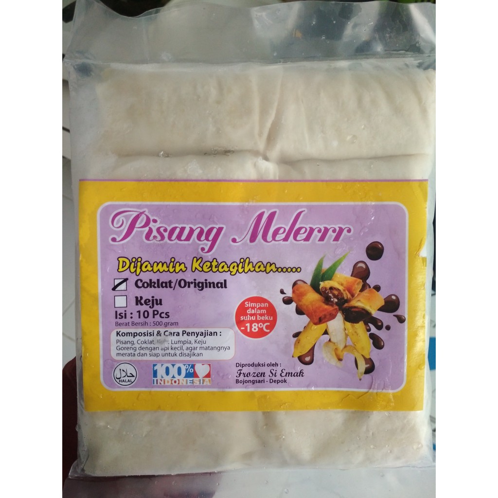 

Pisang Coklat Lumer