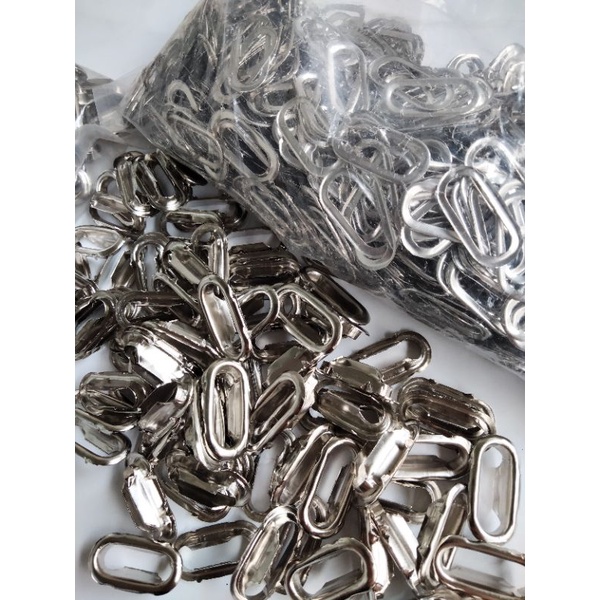 RING OVAL 19 MM + RING /MATA AYAM EYELET MATA TITIK OVAL ISI 1000 SET+RING