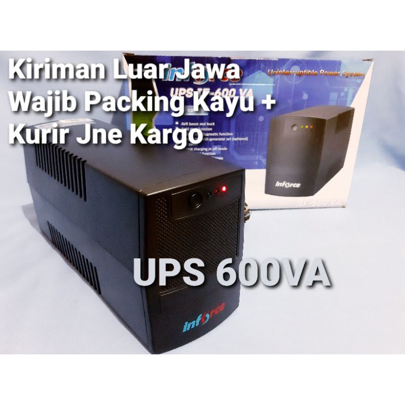 UPS INFORCE 650WA / UPS 650VA Dilengkapi AVR &amp; LCD Display - UPS INFORCE 650NA UPS INFORCE 600NA