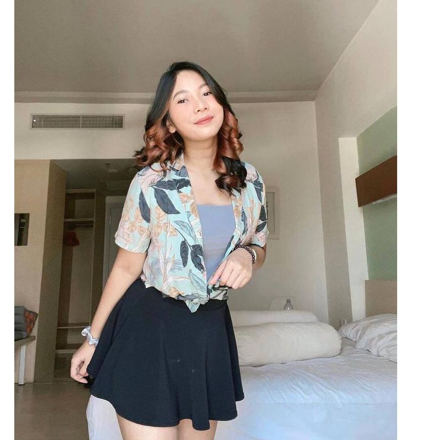 Limited Edition<<<bdf-458 ROK SHORT FLARE KOREA /ROK MINI / ROK RENANG / ROK OLAHRAGA / ROK SEKOLAH