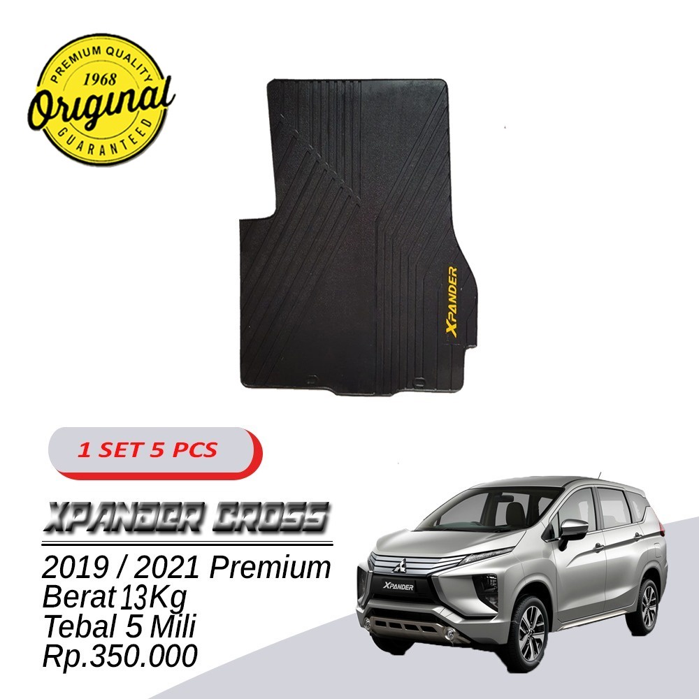 KARPET MOBIL XPANDER CROSS 2021 FULLSET PREMIUM-HITAM